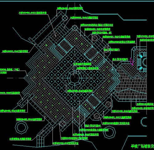 免費獲取旱噴廣場景觀施工圖紙 園林綠化設(shè)計與施工的基石