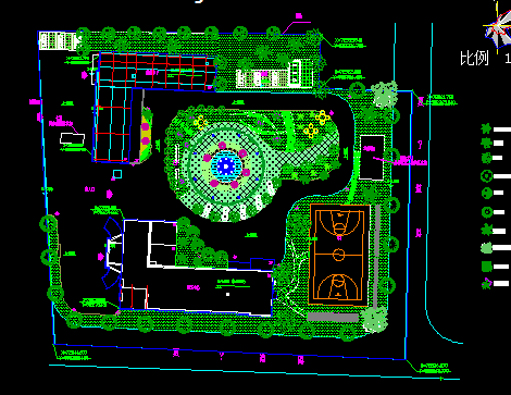 辦公樓綠化設(shè)計圖紙免費下載與園林綠化施工指南